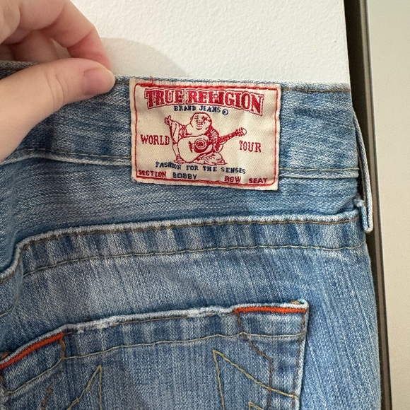 True Religion Blue Flare Jeans - Picture 8 of 8